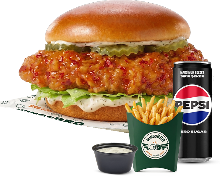 BroBurger Menü