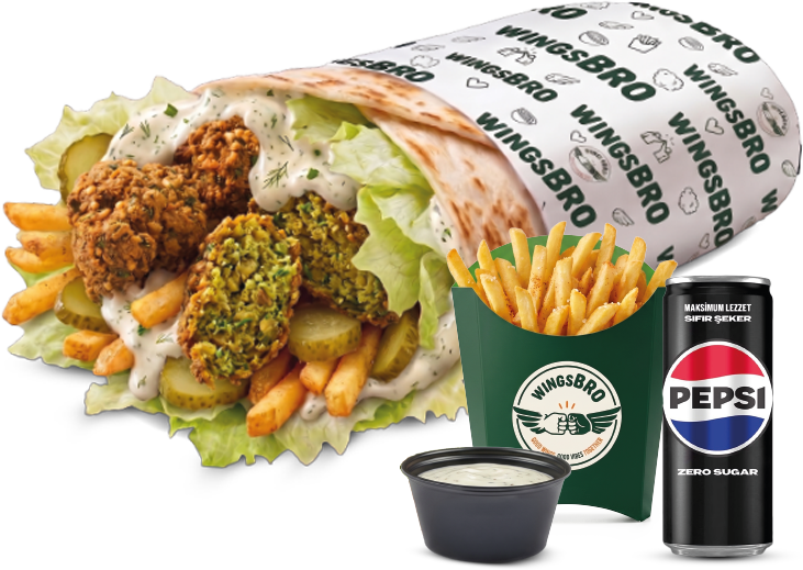 FalafelWrap Menü