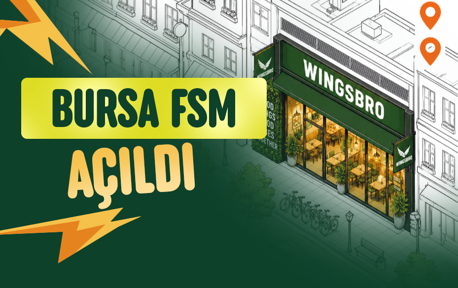 Wingsbro Bursa’da! Yeni Adresimiz Nilüfer FSM