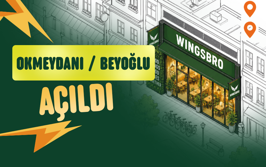 Wingsbro Okmeydanı’nda! Yeni Adresimiz Açıldı
